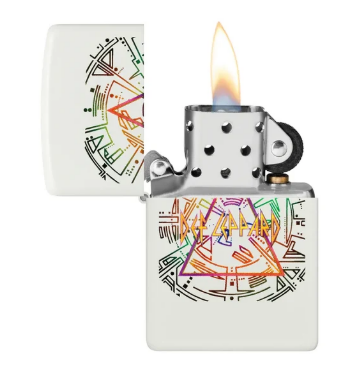 LIGHTER ZIPPO - DEF LEPPARD, GLOWING HYSTERIA DESIGN