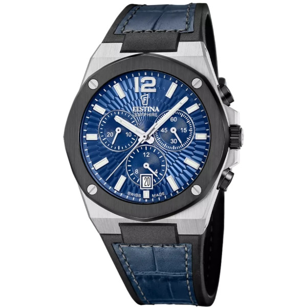 Festina F22003/2 мъжки хронограф син циферблат

