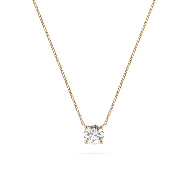 CARA Златно колие с диамант 0,40 ct GIA сертификат K104-10040Y