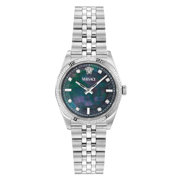 versace millenyium lady седефен дамски часовник с кристали classicwatches.bg
