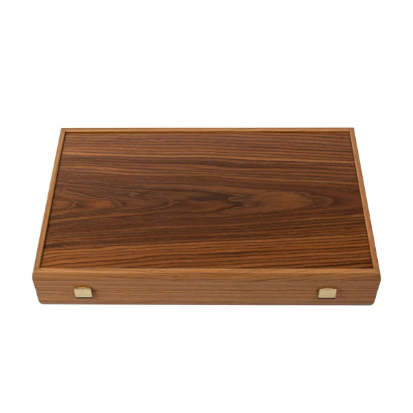 BACKGAMMON FOR GAME MANOPOULOS - AMERICAN WALNUT, 61X48 CM