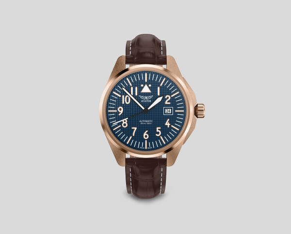 ЧАСОВНИК AVIATOR AIRACOBRA TYPE B AUTOMATIC  42.8MM V.3.39.2.335.4