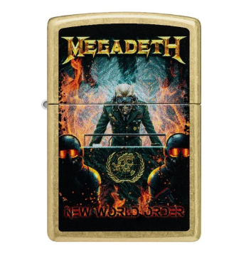 Запалка Zippo - Megadeth, New World Order Design