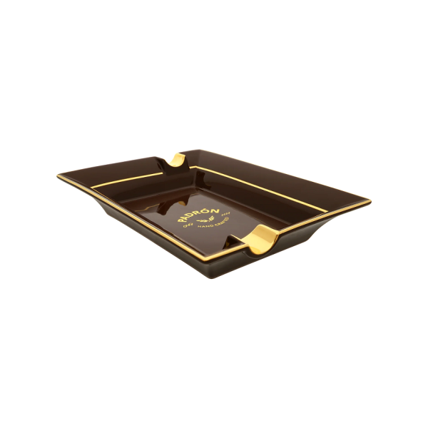 Пепелник S.T.Dupont Ashtray Porcelain Padron brown 6114