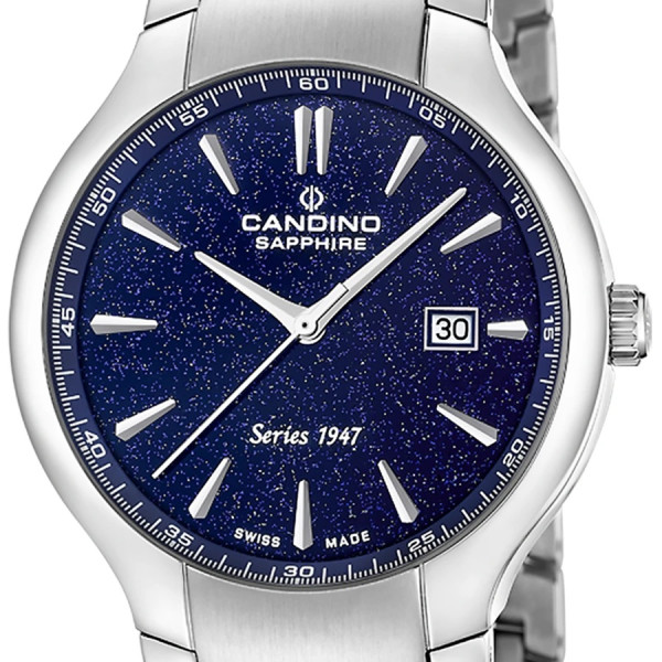 Мъжки швейцарски часовник candino c4792 3 със сапфир стъкло classicwatches.bg
