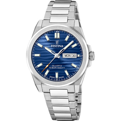 ЧАСОВНИК FESTINA SWISS CLASSIQUES ACIER 40MM F20073/3