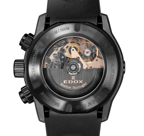 Edox CO 1 Carbon Chronograph Automatic 01125 CCN NR