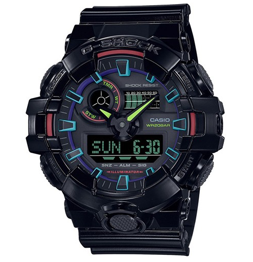 CASIO G-SCHOCK GA-700RGB-1AER