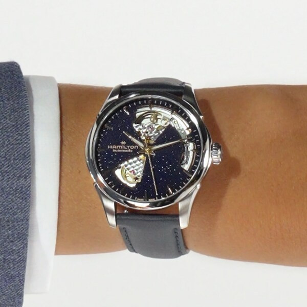 Hamilton Jazzmaster Open Heart Blue H32215642