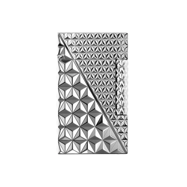 Запалка S.T.Dupont Ligne 2 Double Fire X Silver C16645