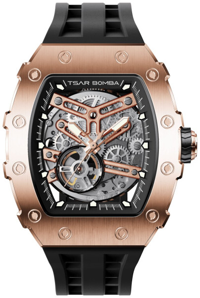 TSAR BOMBA Black Gold Emperor Automatic JYTB8208AG