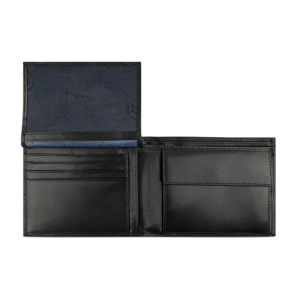 Мъжки портфейл Bugatti - Nobile With Flap, черен