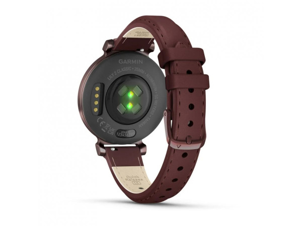 GARMIN Lily® 2 - Classic - Dark Bronze с Mulberry кожена каишка