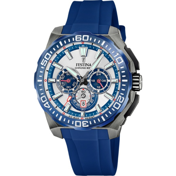 Festina F20725/4 мъжки часовник бял циферблат
