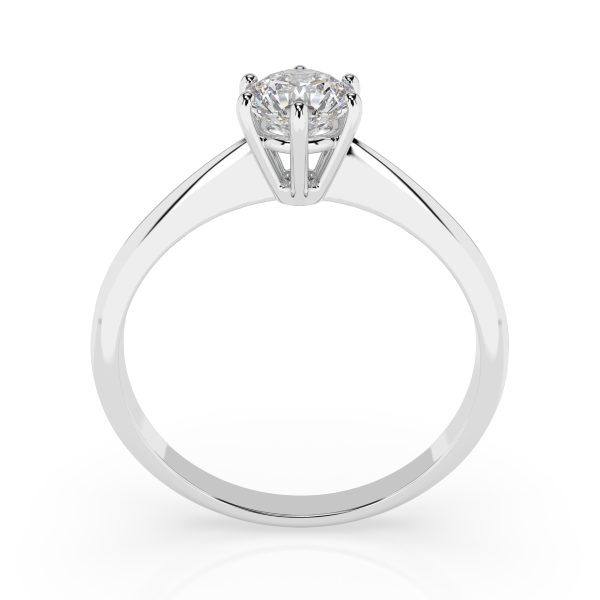 годежен пръстен cara 101-10027 gia диамант 0.5 ct изчистен дизайн classicwatches.bg
