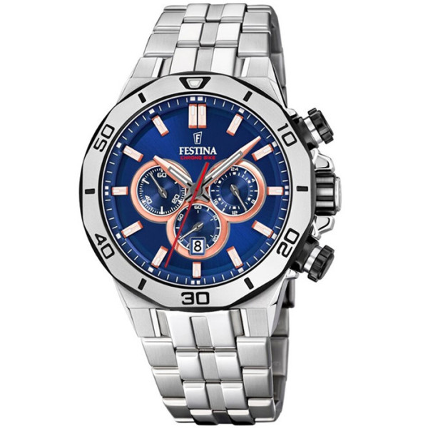 FESTINA CHRONO BIKE 44MM MEN`S WATCH F20448/1