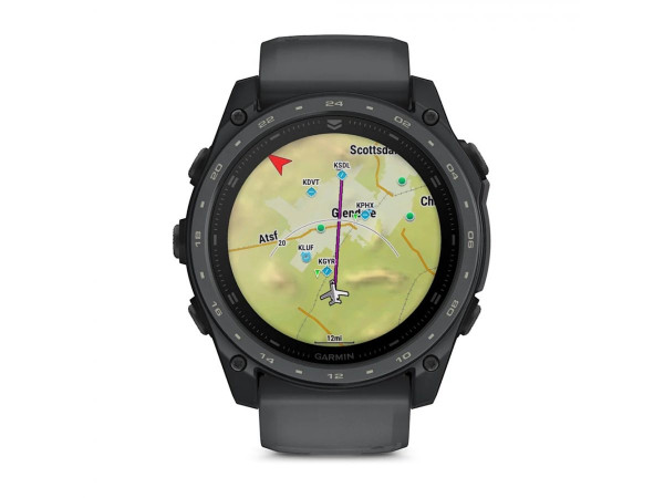 ЧАСОВНИК GARMIN TACTIX® 8 51 ММ AMOLED APPLIED BALLISTICS ULTRALIGHT SOLVER OLIVE DRAB CERAKOTE® 010-04553-11