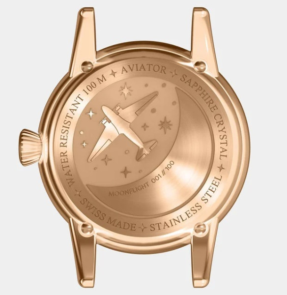 АVIATOR DOUGLAS MOONFLIGHT 36MM V.1.33.2.251.4