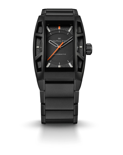 Hamilton Boulton Death Stranding 2 Limited Edition 36x48mm – прозрачен задник с гравиран номер и лого – ClassicWatches.bg