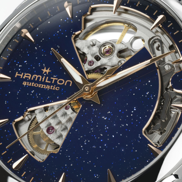 Hamilton Jazzmaster Open Heart Blue H32215642