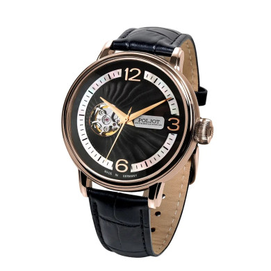 Часовник POLJOT INTERNATIONAL Jaros Open Heart 42MM LIMITED EDITION 100PCS 38NH.4286813