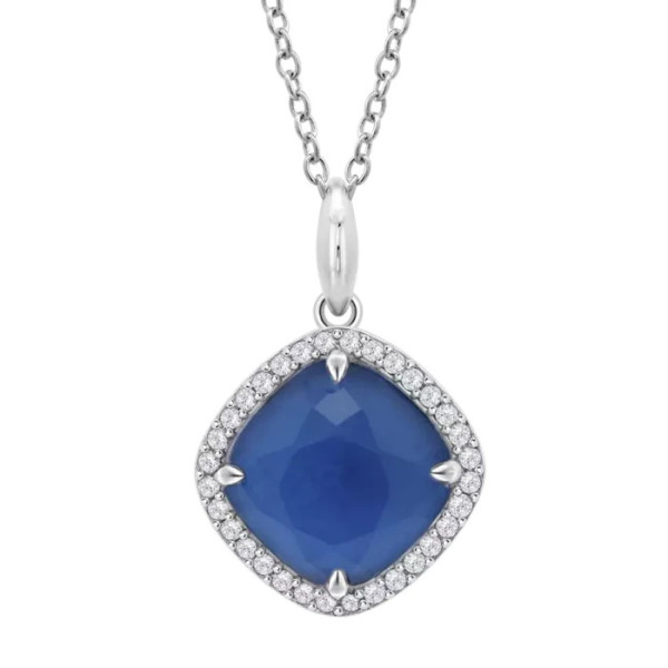 LOTUS SILVER SILVER NECKLACE LP3921-1/1