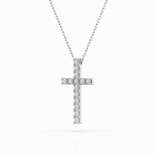 Cara колие с диаманти 0.20 ct – ЗЛАТНО БИЖУ 14К K104-10025W/14K