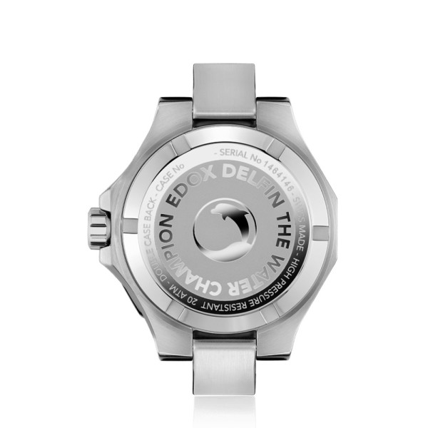 Edox Delfin the Original Date 53021-3M-BUIN