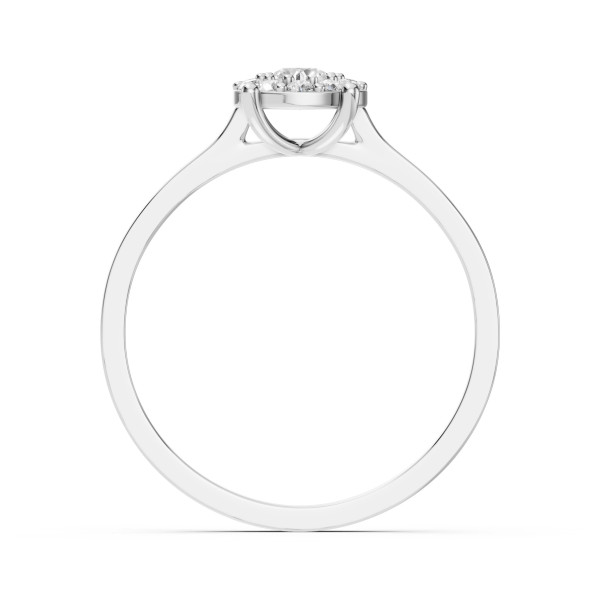 Cara пръстен с диаманти 0.15+0.15 ct – ЗЛАТНО БИЖУ 14К K101-10017/1W(3.4)/14K