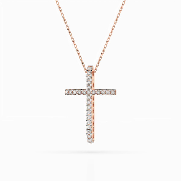 Cara колие с диаманти 0.14 ct – ЗЛАТНО БИЖУ 14К K104-10026R/14K