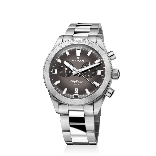 Edox Skydiver Chronograph Quartz Limited Edition 10116 3 Gridn