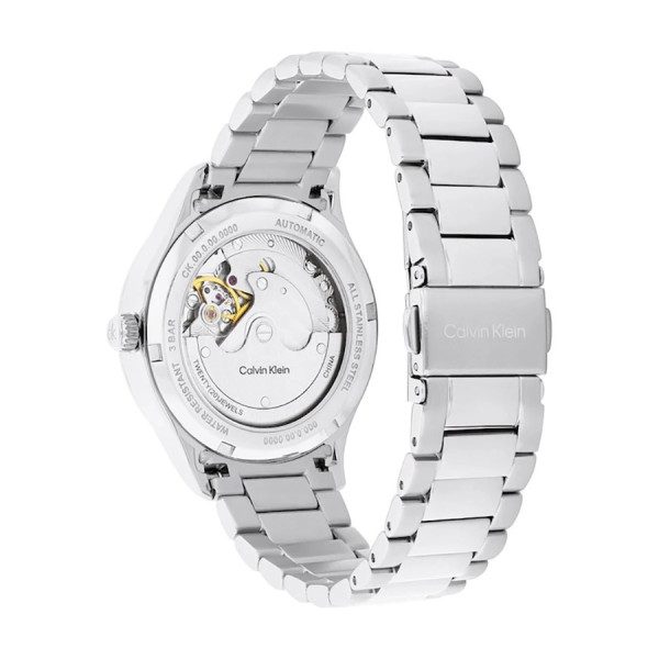 Calvin Klein 25100102 дамски автоматичен часовник Iconic розов циферблат ClassicWatches.bg

