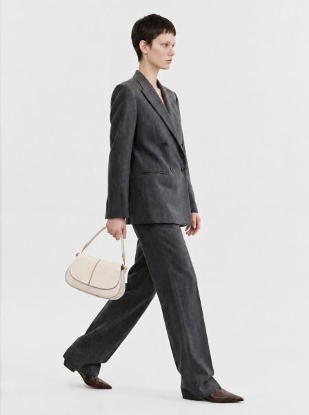 Дамска чанта Gianni Chiarini Helena Round BS 12718 RNG-14604 Alabaster