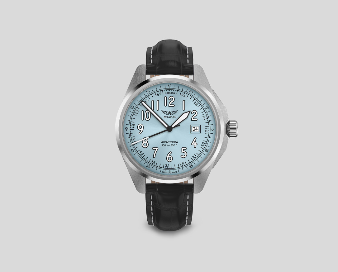 ЧАСОВНИК AVIATOR AIRACOBRA TYPE A 42.8MM V.1.38.0.328.4