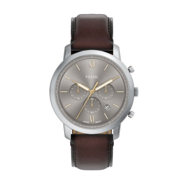Fossil FS6129 мъжки хронограф със сив циферблат – classicwatches.bg