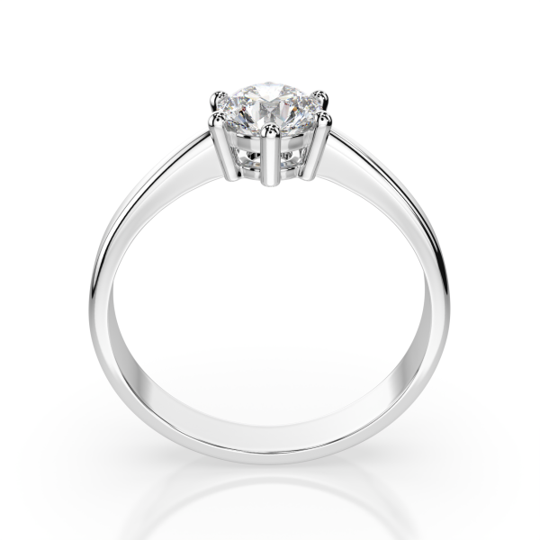 CARA Златен пръстен с диамант 0.40 ct GIA сертификат K101-10151W 