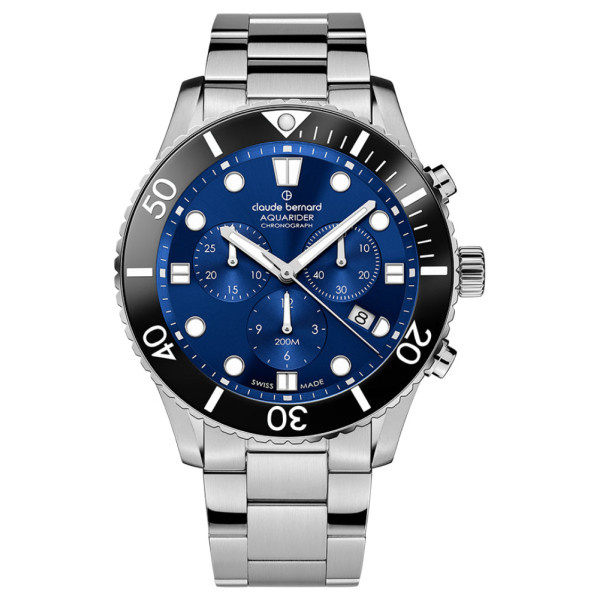 Claude Bernard Aquarider Chronograph 10252 3NBM BUIB
