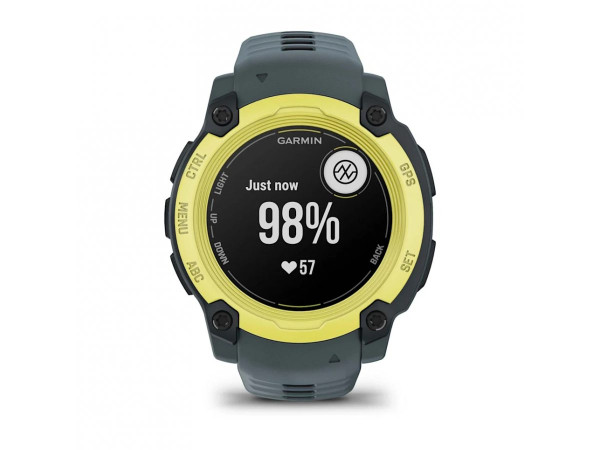 ЧАСОВНИК GARMIN INSTINCT E 40MM ELECTRIC LIME С TWILIGHT КАИШКА 010-02932-01