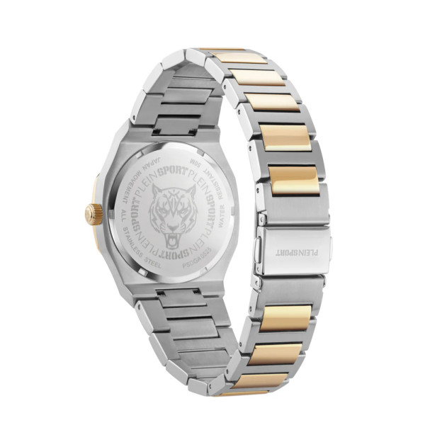 Philipp Plein PSDGA0525 часовник с верижка в сребристо-златист цвят – ClassicWatches.bg