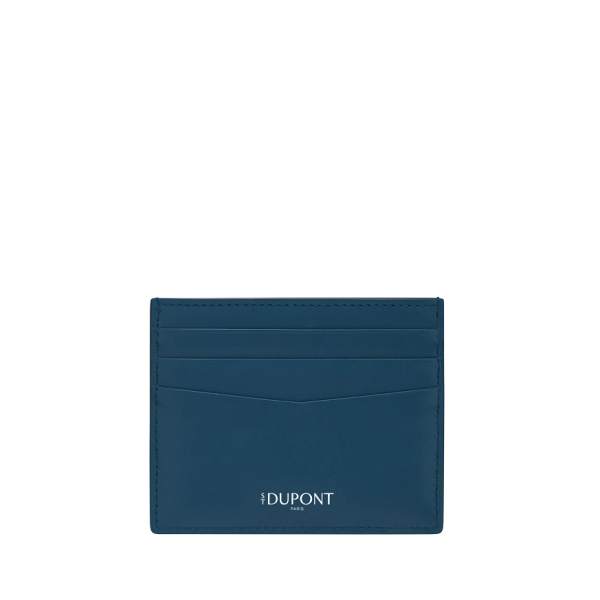 Калъф за кр. карти S.T.Dupont Apex Card Holder Dark Blue 1AX683UD1