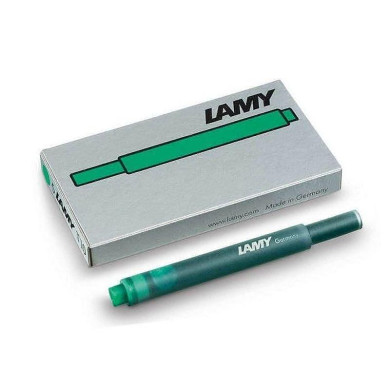 Патрончета за писалка Lamy, 5 броя, зелени