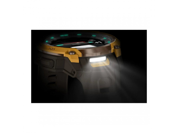 ЧАСОВНИК GARMIN INSTINCT CROSSOVER AMOLED BRONZE/SUNBURST 010-03398-01
