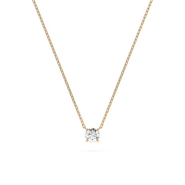 Cara колие с диамант 0.15 ct – ЗЛАТНО БИЖУ 14К K104-10040Y(3.4)/14K