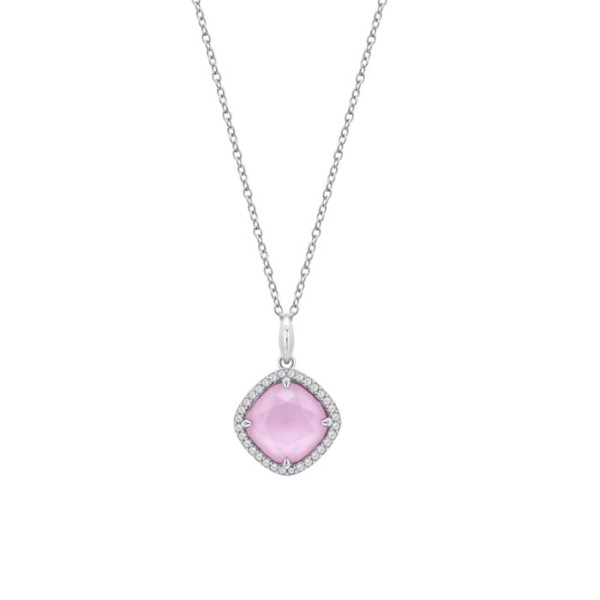 LOTUS SILVER SILVER NECKLACE LP3921-1/3