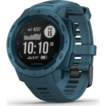 garmin instinct gps watch lakeside blue