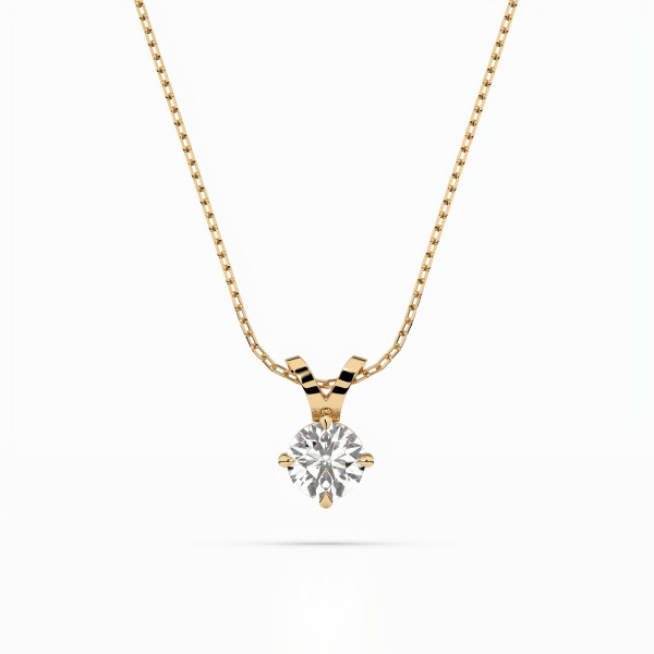 CARA Златно колие с диамант 0,30 ct GIA сертификат K104-10037Y