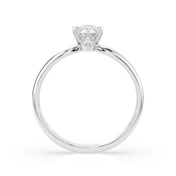 CARA Златен пръстен с диамант 0.30 ct GIA сертификат K101-10040W