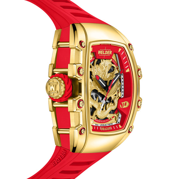 часовник welder скелетон циферблат cotes de geneve златен дизайн classicwatches.bg