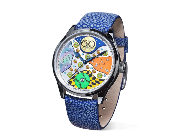 ALEXANDER SHOROKHOFF CRAZY BALLS  AUTOMATIC 39MM LADIES WATCH LIMITED EDITION 88PIECES AS.CB01-1