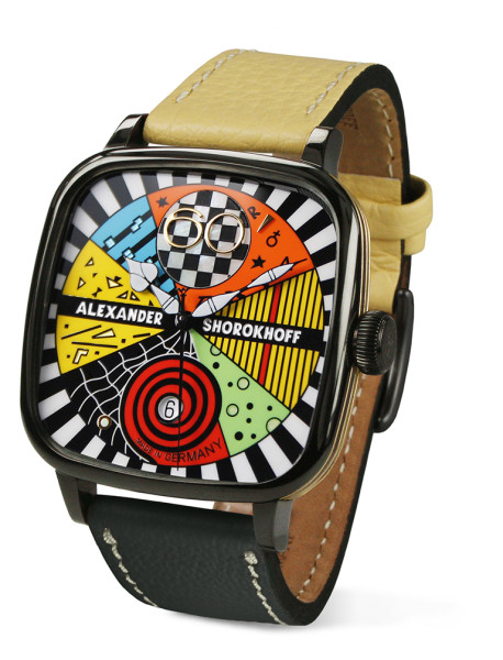 ALEXANDER SHOROKHOFF KANDY AUTOMATIC 41X41MM LIMITED EDITION 100PIECES AS.KD-AVG02